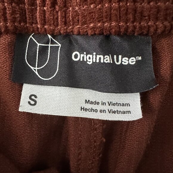 Original Use Burnt Orange Small Corduroy Pants - Picture 9 of 10